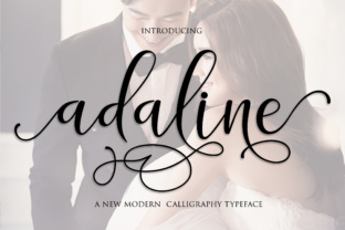 Adaline: A Modern Script Font for Campaigns