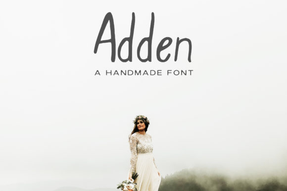Adden Font: A Modern Handmade Typeface for Web Design