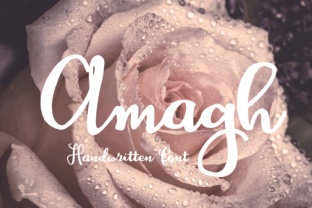 Amagh: A Handwritten Font for Small Business Branding