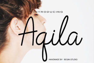 Aqila: The Handwritten Font for Bold Marketing