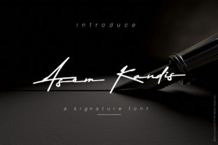 Asem Kandis: The Signature Font for Bold Branding