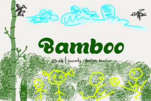 Bamboo Font Review: A Retro Typeface for Playful Brands