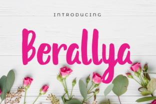 Berallya: A Playful Brush Font for Web Design
