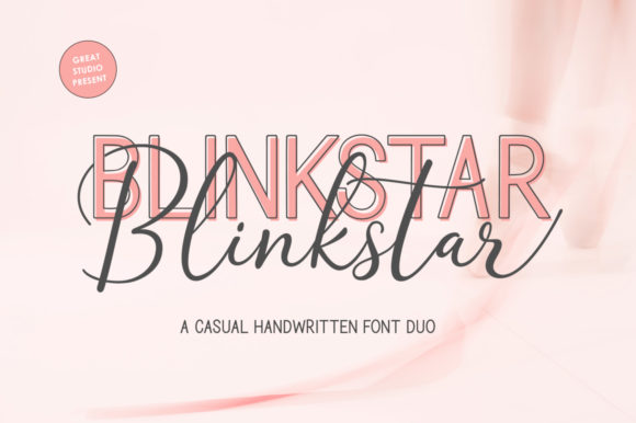 Blinkstar Duo: A Playful Script Font for Campaigns