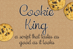 Cookie King: A Handmade Font for Web Design
