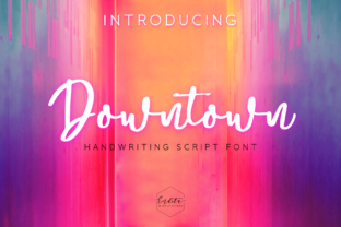Downtown Font: A Script Amp Typeface for Campaigns