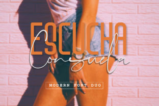 Escucha Consuela Duo: A Modern Typeface for Digital Design