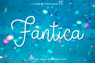 Fantica: A Modern Script Font for Web Design