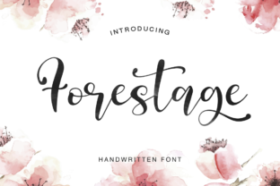Forestage: The Script Font That Elevates Campaign Visuals