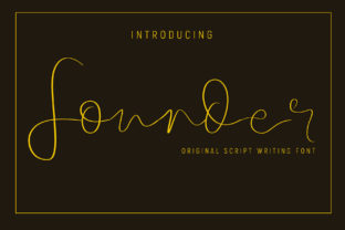 Founder: A Script Typeface for Digital Branding