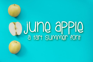 June Apple: A Handwritten Font for Branding