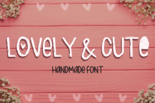 Lovely Cute: A Handmade Script Font for Web Design