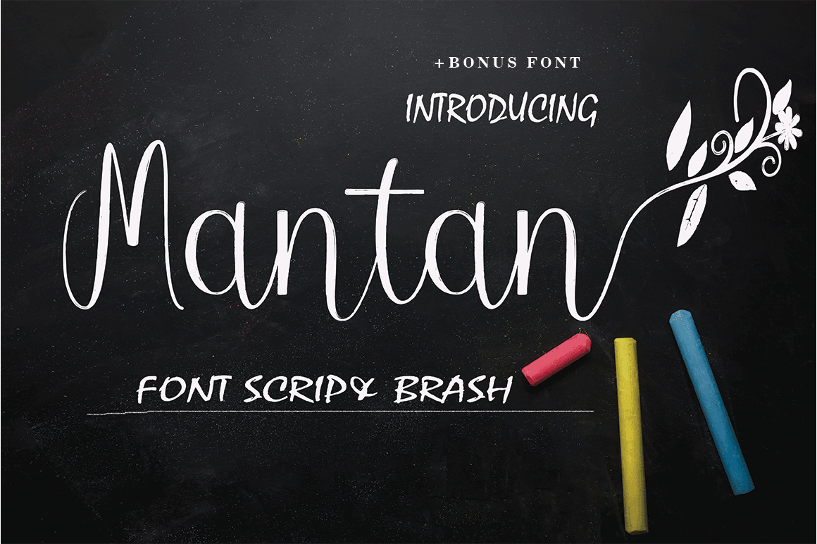 Mantan: A Handwritten Font for Editorial Design