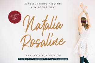 Natalia Roseline: A Fluid Script Font for Editorial Design