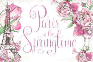 Paris in the Spring: A Script Font for Elegant Branding