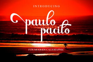 Paulo Pacito: A Romantic Script Font for Digital Design