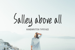 Salley Above All: A Handwritten Font for Editorial Design