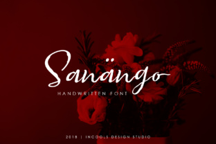Sanango Font: A Handwritten Typeface for Organic Branding