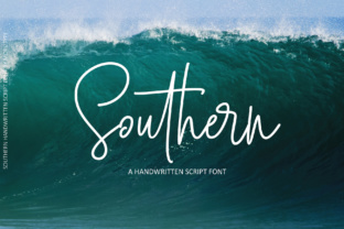 Southern: A Script Font for Editorial Design