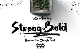 Strong Bold: A Handwritten Typeface for Modern Web Design