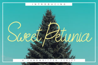 Sweet Petunia: A Delicate Script Font for Web Headers