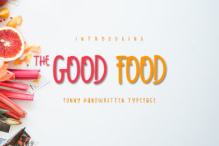 The Good Food Font for Brand Identity