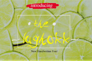 The Lughokk: A Handwritten Font for Modern Campaigns